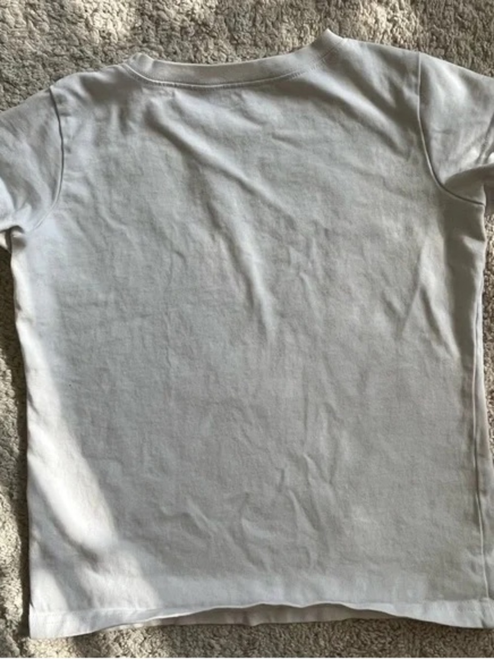 Kids White Short-Sleeve Tee - Classic Basic